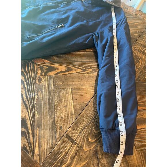 St Johns Bay Water Resistant Bomber Jacket Men XXL Neutral Zipper Fleece Lined - Picture 7 of 10